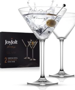 Large Tall Martini Glasses Set Of 2