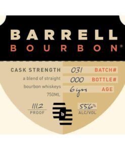Barrell Bourbon Batch 31