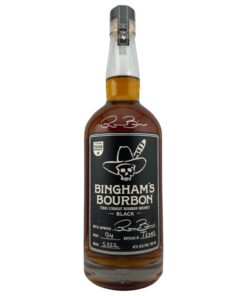 Bingham’s Bourbon Black 94 Proof W/ Laser Etched Commemorative Signature