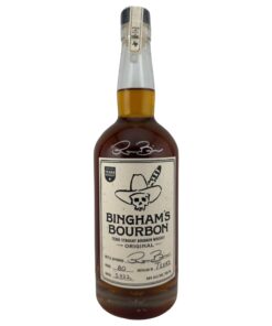 Bingham’s Bourbon Original 80 Proof W/ Laser Etched Commemorative Signature