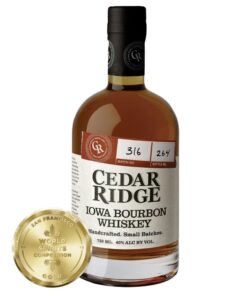 Cedar Ridge Iowa Bourbon Whiskey