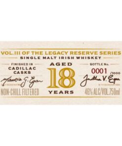 Egan's Legacy Reserve III 18 Year Old