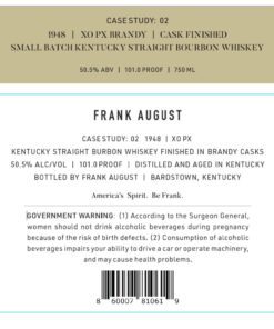 Frank August Bourbon Case Study: 02
