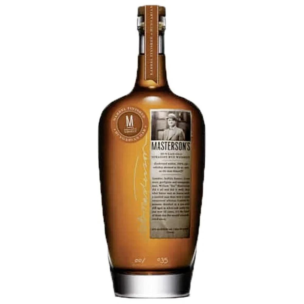 Masterson’s 10 Year Old Rye