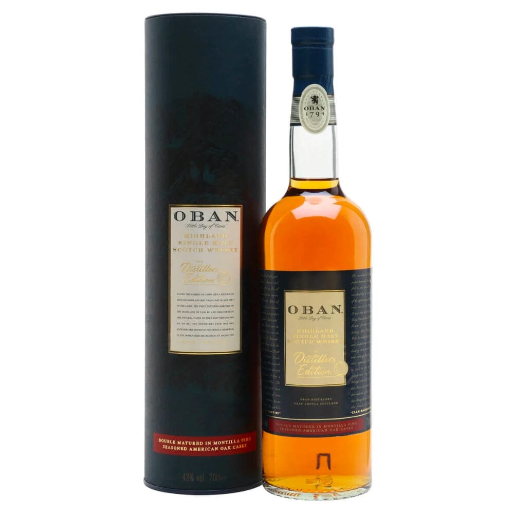 Oban Distiller's Edition 2022 Double Matured in Montilla Fino Seasoned American Oak Casks