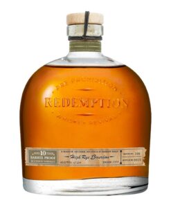 Redemption 10 Year Old Barrel Proof High Rye Bourbon