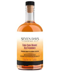 Seven Days Cocktail Co. Cara Cara Orange Old Fashioned 375ML