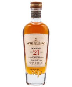 WhistlePig The Beholden 21 Year Old Single Malt Whiskey