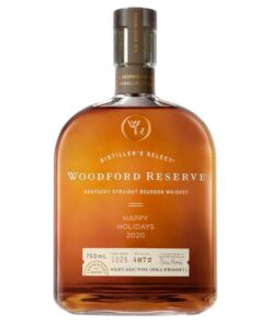 Woodford Reserve Limited Edition "Happy Holidays 2020" Engraved Bottle