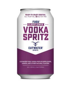 Fugu Elderflower Vodka Spritz (4 Pack - 12 Ounce Cans)
