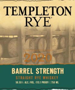 Templeton Rye Barrel Strength
