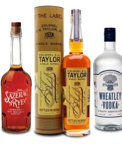 Colonel E.H Taylor Single Barrel Exclusive Store Pick + Wheatly Vodka + Sazerac Rye