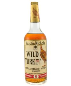 Wild Turkey 8 Years Old 1970's Era Excellent Tax Strip