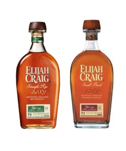 Elijah Craig Straight Rye and Elijah Craig Small Batch Bourbon