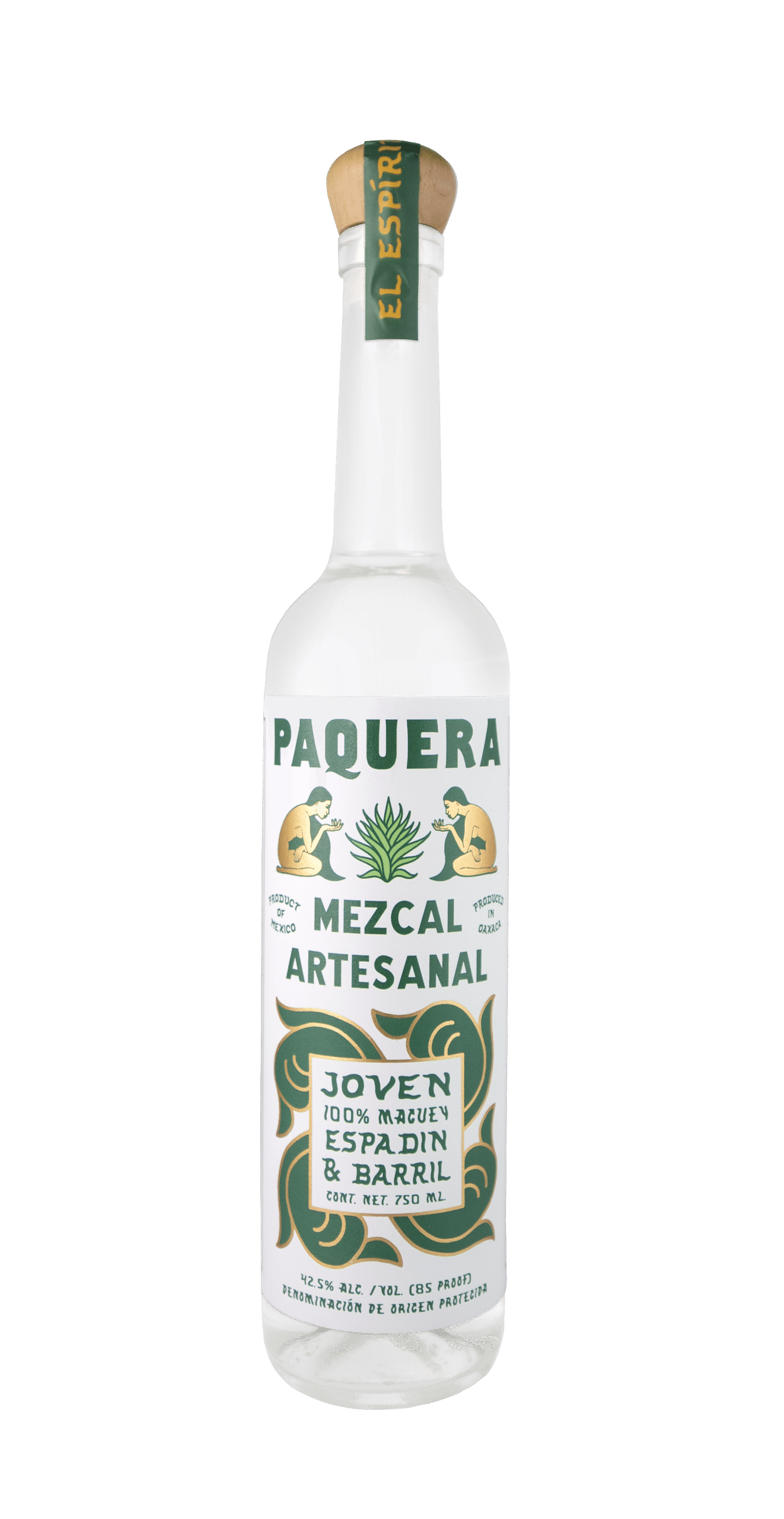 Paquera Mezcal 80% Espadin/20% Barril