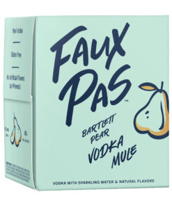 Faux Pas Bartlett Pear Vodka Mule 4PK