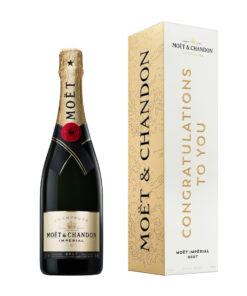 Moët & Chandon Imperial Milestones "Congratulations To You" Brut Champagne Gift Box