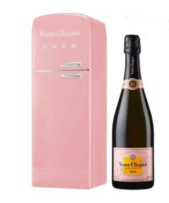 Veuve Clicquot Brut Rose With Smeg Fridge Gift Box