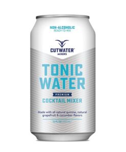 Cutwater Spirits Tonic Water Mixer (4 Pack – 12 Ounce Cans)